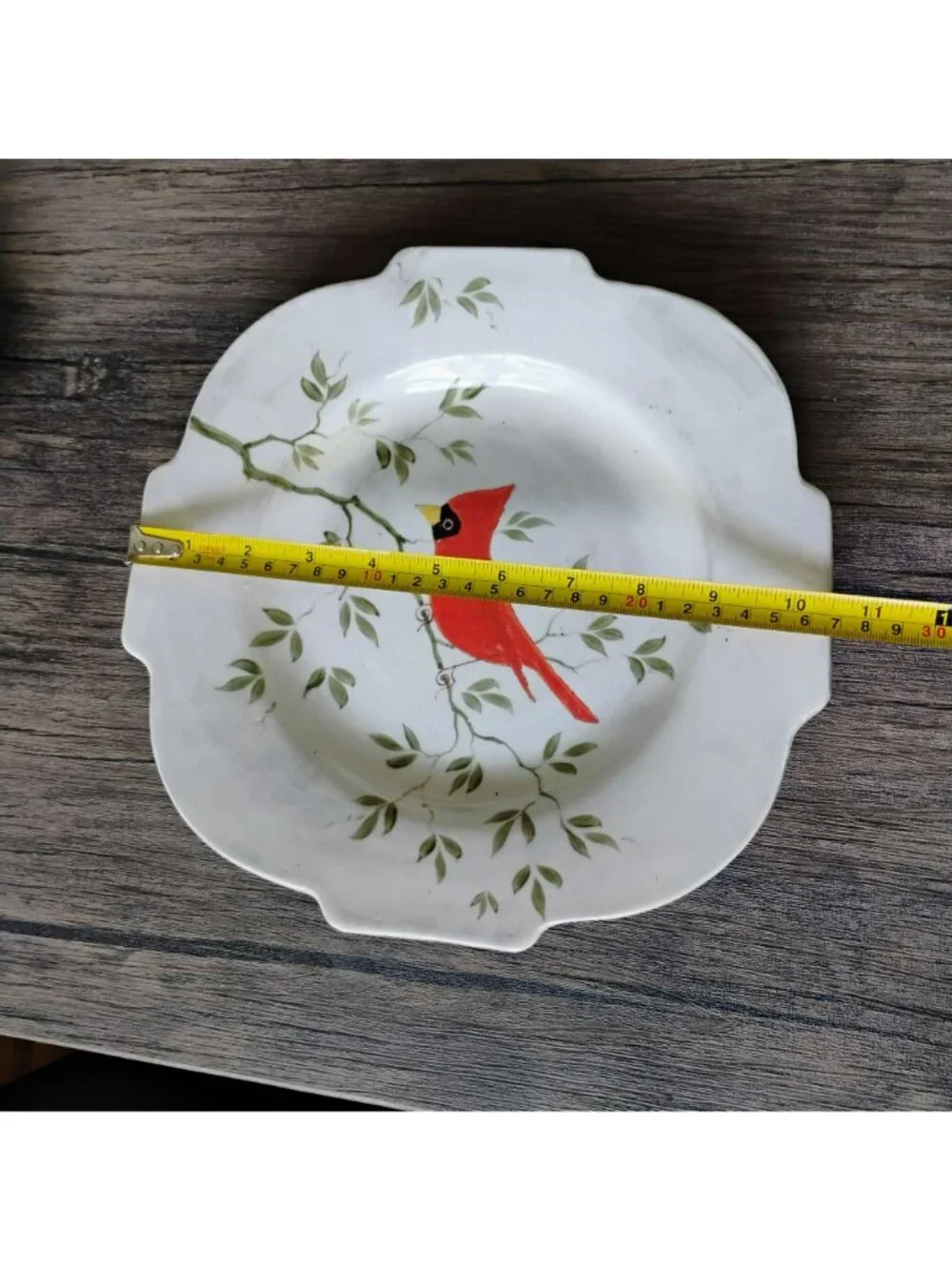 Vintage Charlotte Fenberg Humble Mill Seagrove NC Pottery Bird Plates, Handmade